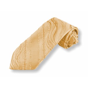 Tkaná kravata - béžová